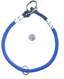 blue mountain rope dog collar