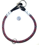 brown mountain rope dog collar