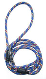 blue red medium mountain rope leash