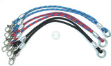 three small dog mountain rope couplers